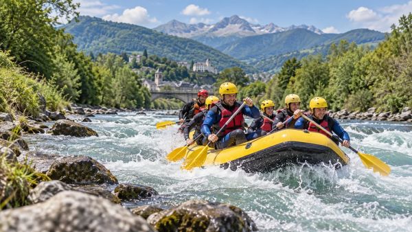 Top 5 expériences de rafting à Pau pour des aventuriers